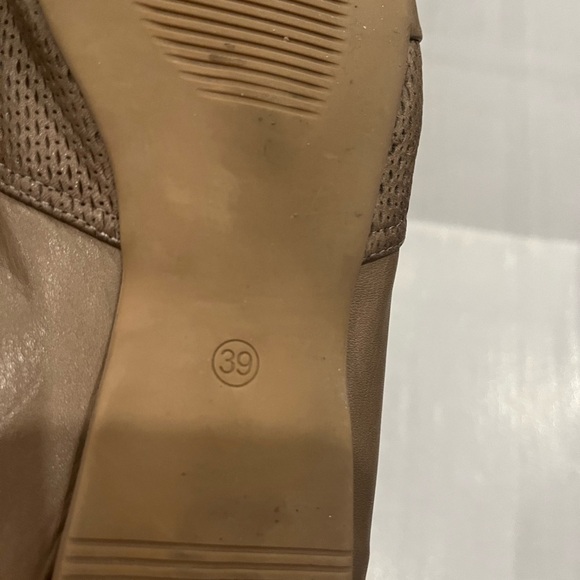 [US 8]Bueno Gray Slip-On Leather Shoes Loafers - Picture 5 of 8